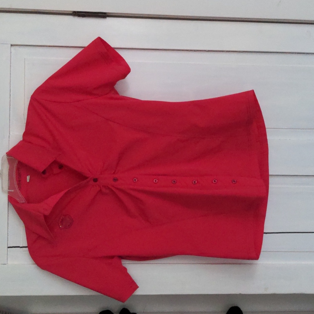 Gersemi pink blouse equestrian tailored